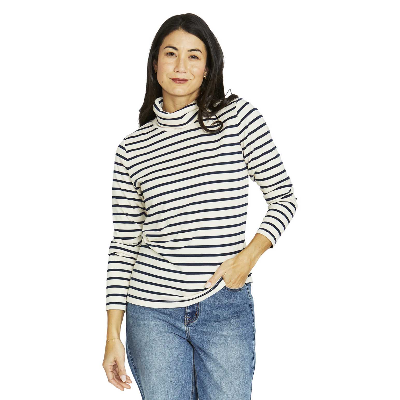 Jump Stripe Skivvy